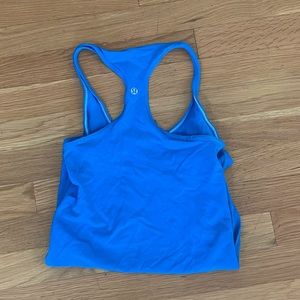 Blue Lululemon Tank